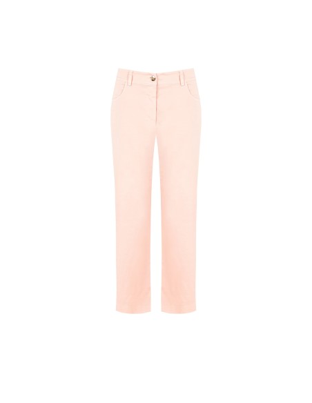 Cropped broek van stretchstof van Rinascimento
