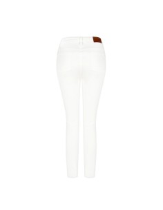 Skinny denim broek met knopen aan de zijkanten Rinascimento 2