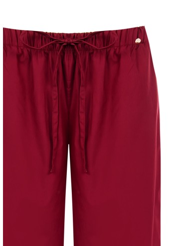 Wijde katoenen broek met trekkoord in de taille van Rinascimento