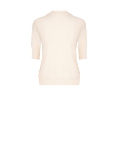 Poloshirt van viscosemix met geborduurd RR-logo Rinascimento 2