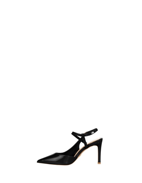 Slingback pumps met middelhoge hak van lakleer Rinascimento