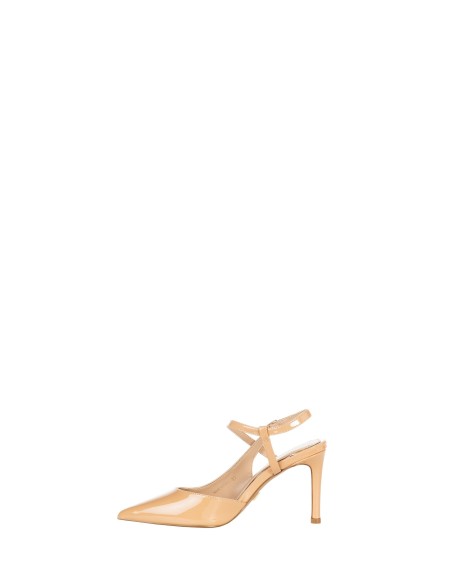 Slingback pumps met middelhoge hak van lakleer Rinascimento