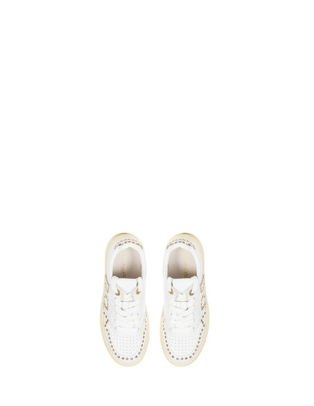 Sneakers met strass en Rr-logo van Rinascimento