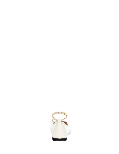 Ballerina’s met vintage-effect en metalen neus Rinascimento