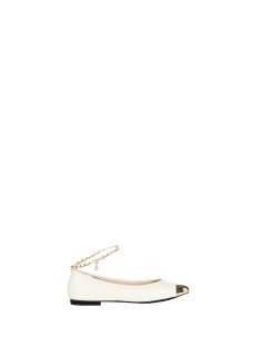 Ballerina’s met vintage-effect en metalen neus Rinascimento