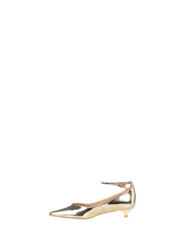 Ballerina’s met metallic neus en lage hak van Rinascimento