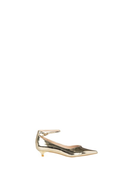 Ballerina’s met metallic neus en lage hak van Rinascimento