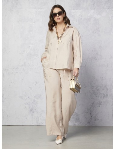 Curvy blouse met studs Rinascimento Curvy
