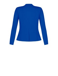 Rinascimento Curvy blazer met 1 gouden knoop 2