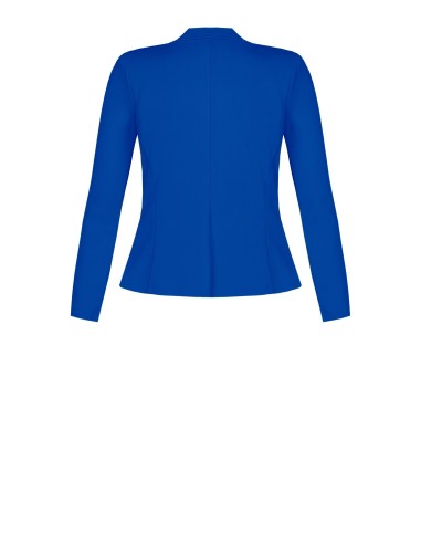 Rinascimento Curvy blazer met 1 gouden knoop