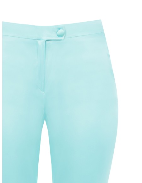 Skinnybroek van satijn met elastiek aan de achterkant Rinascimento Curvy