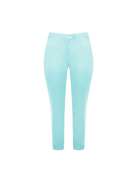 Skinnybroek van satijn met elastiek aan de achterkant Rinascimento Curvy