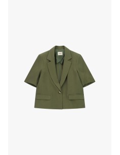 Korte blazer met korte mouwen en zakken Dixie 2