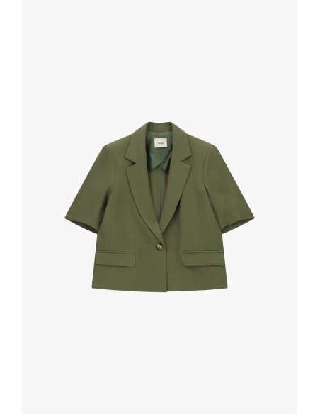 Korte blazer met korte mouwen en zakken Dixie