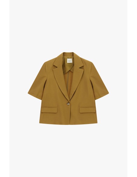 Korte blazer met korte mouwen en zakken Dixie