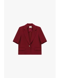 Korte blazer met korte mouwen en zakken Dixie
