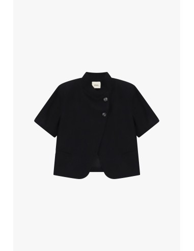 Korte double-breasted blazer met korte mouwen Dixie