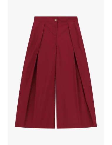 Dixie Palazzo-broek met hoge taille en plooien