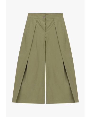 Dixie Palazzo-broek met hoge taille en plooien