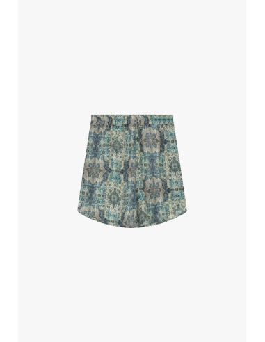 Dixie regular-fit shorts met paisleyprint en elastische tailleband