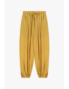 Broek met elastische taille en enkelboorden, losse pasvorm Dixie 2