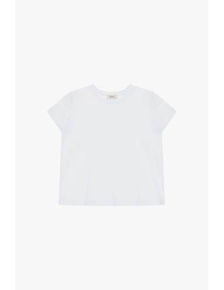 Dixie T-shirt met korte mouwen en rechte snit