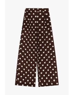 Dixie Palazzo-broek met stippen en wijde pijpen 2