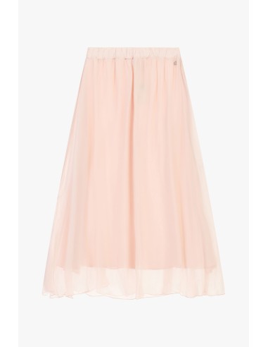 Dixie A-lijn midi-rok met elastische taille