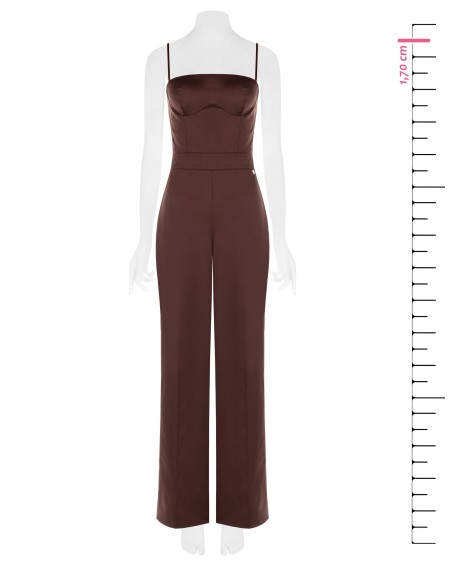 Palazzo-jumpsuit van katoenmix van Rinascimento