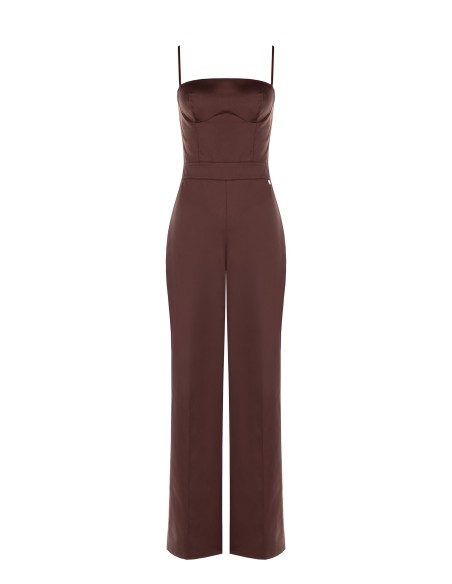 Palazzo-jumpsuit van katoenmix van Rinascimento