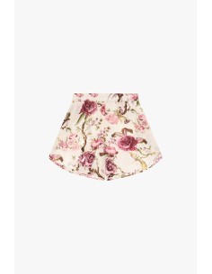 Bloemenshorts, normale pasvorm, botanische print, Dixie