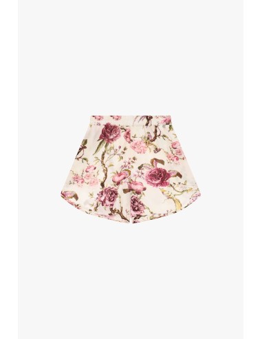 Bloemenshorts, normale pasvorm, botanische print, Dixie