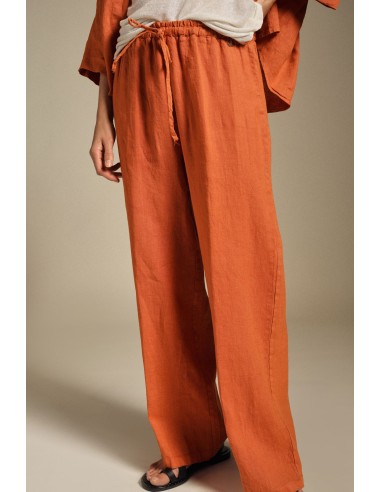 Broek Ampi met hoge taille en trekkoord Dixie