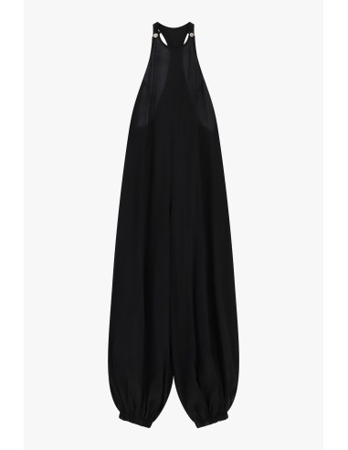 Ruime jumpsuit met bandjes en elastische onderkant Dixie