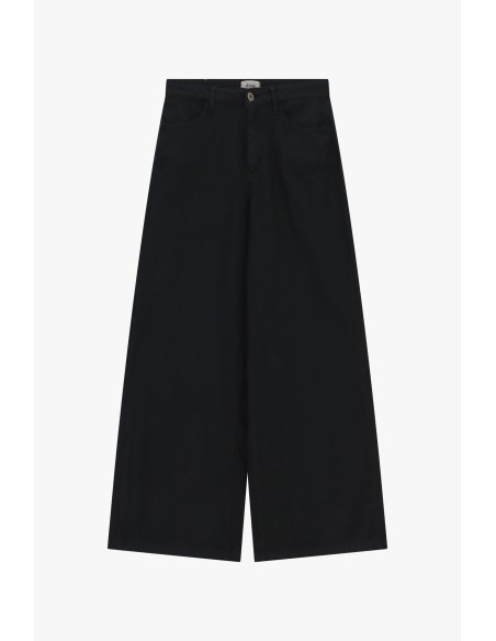 Dixie Palazzo-broek met hoge taille en wijde pijpen