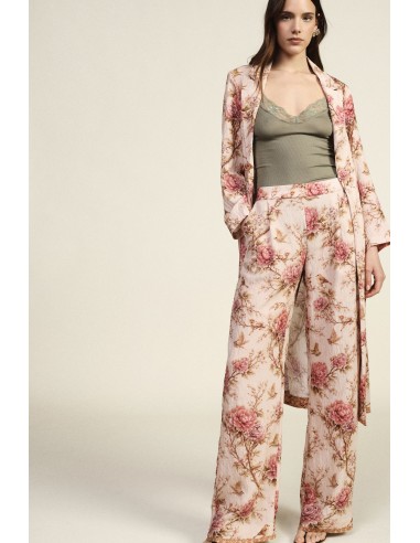 Dixie Palazzo-broek met bloemenprint en wijde pijpen