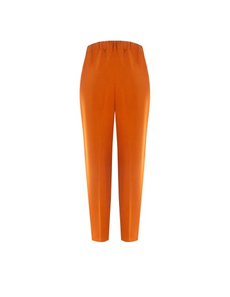 Catota-broek met vouw aan de voorkant en brede riemlussen Rinascimento