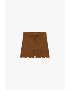 Regular-fit gebreide shorts met trekkoord Please 2