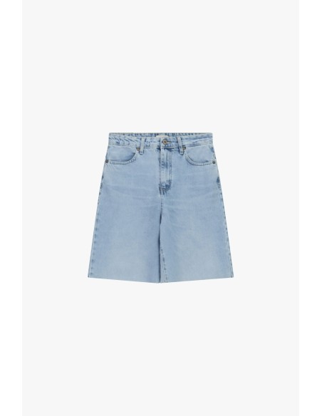 Denimshort met hoge taille en vijf zakken Dixie