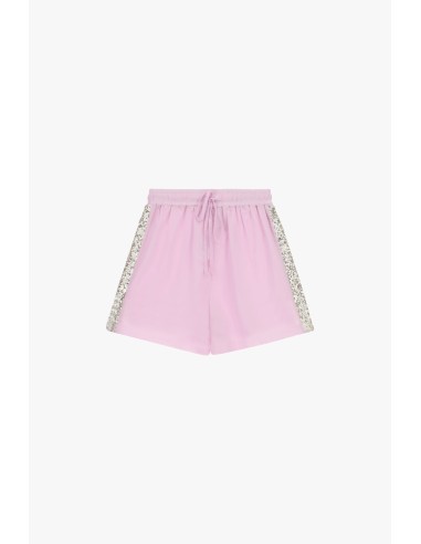 Dixie regular-fit shorts met pailletten aan de zijkanten