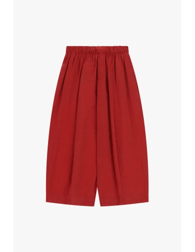 Dixie Palazzo-broek met cropped pijpen en elastische taille