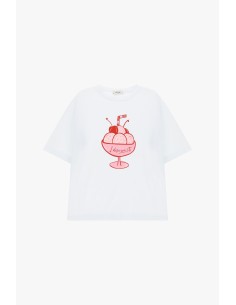 Dixie T-shirt met korte mouwen en ijsjesprint