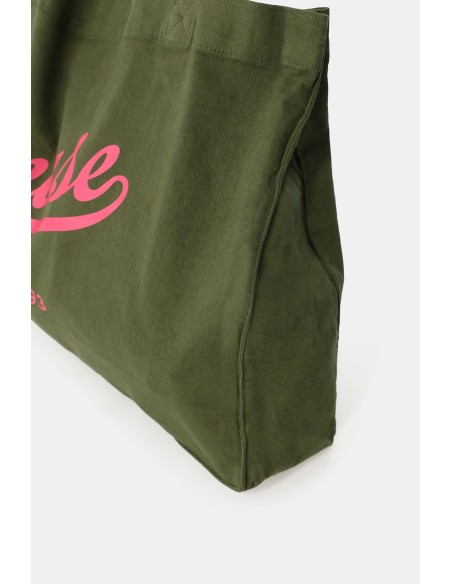 Ruime shopper met opdruk aan de voorkant Please