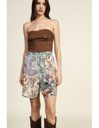 Regular-fit shorts met gemengde bloemenprint Dixie