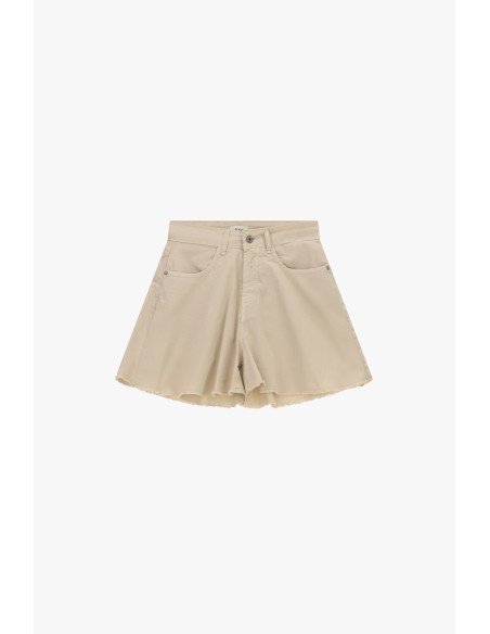 Dixie regular-fit shorts met gerafelde onderkant en zakken