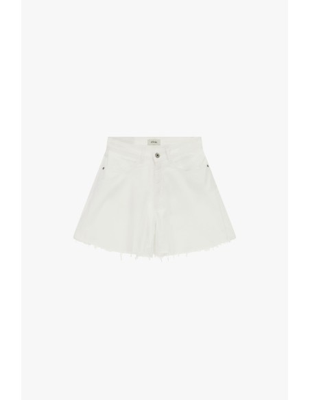Dixie regular-fit shorts met gerafelde onderkant en zakken