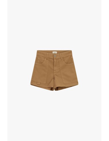 Shorts met normale pasvorm en opgestikte zakken aan de voorkant van Dixie