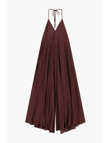 Ruime jumpsuit met V-hals en dunne schouderbandjes Dixie