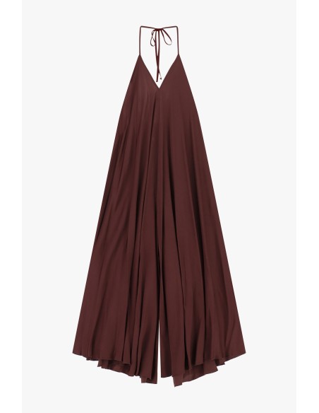 Ruime jumpsuit met V-hals en dunne schouderbandjes Dixie