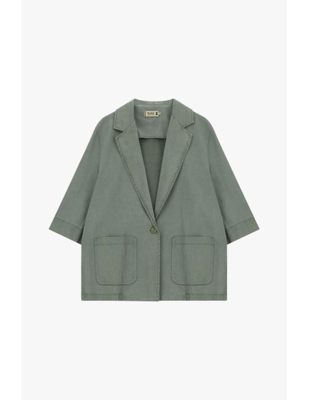 Oversized blazer met zakken aan de voorkant en wijde mouwen Please